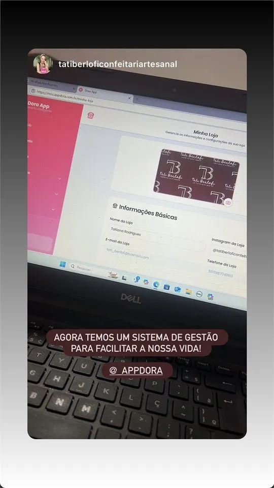 Depoimento de confeiteira 1