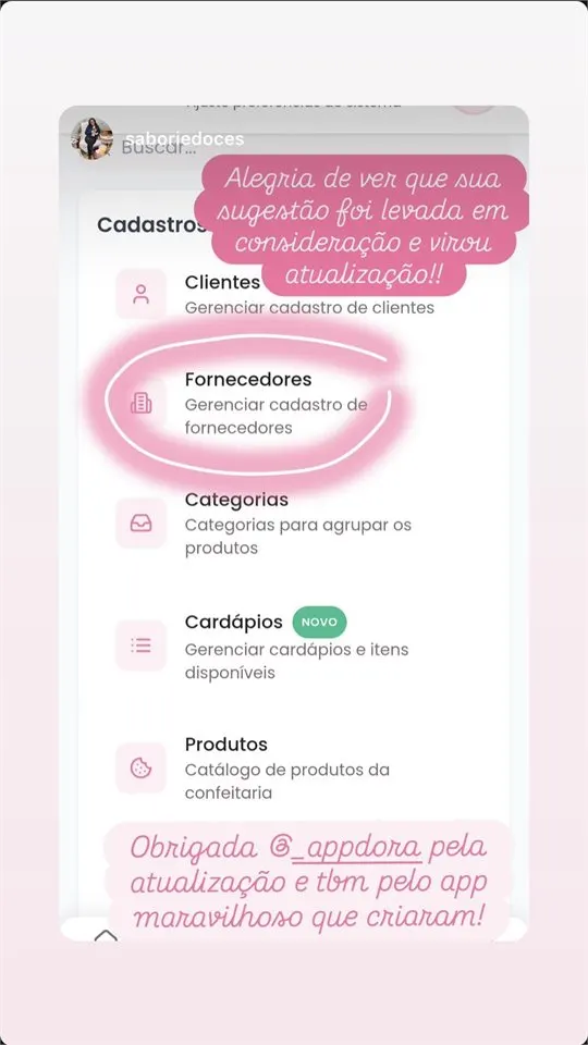 Depoimento de confeiteira 2