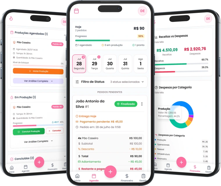 Dora App - Interface Mobile